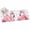 Pink, variant on Round Area Rug - 3ft Farmhouse Flamingo Polka Dot Non Slip Washable Circle Carpet Soft Large Floor Rugs for Living Room Bedroom Nursery Office