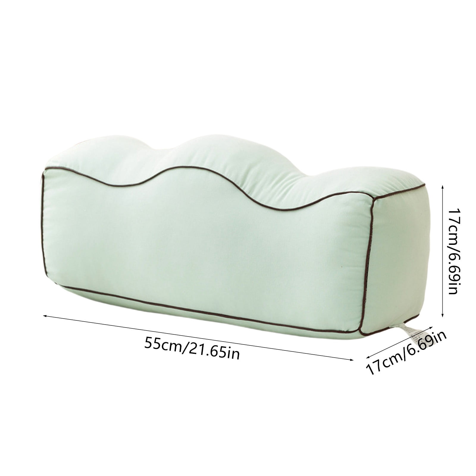 DZQMTKX Pregnancy Leg Pillow,Cooling Leg Support Pillow with Memory Foam,Washable Cover for Sleeping,Elevation And Side Sleeping Support