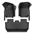 thumbnail image 1 of TuxMat - For Tesla Model Y 5-Seater 2020-2025 Models - Custom Car Mats - Maximum Coverage, All Weather, Laser Measured - This Full Set Includes 1st and 2nd Rows, 1 of 10
