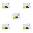 thumbnail image 3 of sweethay Caja de pastillas portátil Splitter Tablets Organizador Adultos Ancianos Estuche de gran capacidad Sellado Contenedor independiente Suministros Blanco 5piezas sweethay CBP163763, 3 of 6