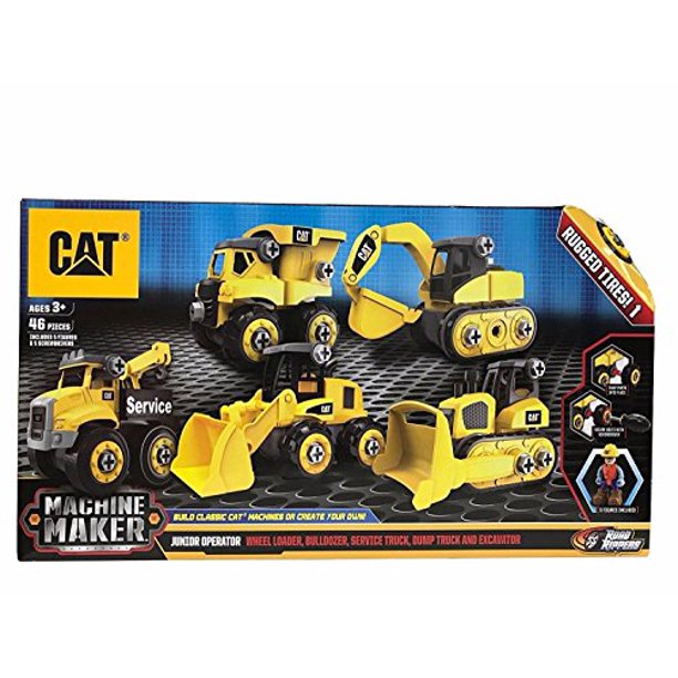 CAT Machine Maker Junior Operator Building Set NEW