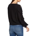 thumbnail image 2 of 1.State Womens Cold Shoulder Ruffled Blouse, 2 of 3