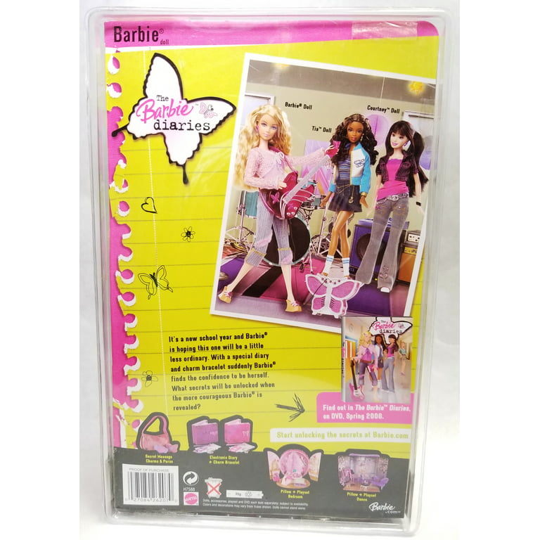 Repaste halvt Udrydde The Barbie Diaries Barbie Doll 2005 Mattel H7588 - Walmart.com