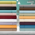 thumbnail image 4 of 650-Thread Count 100% Egyptian Cotton Mediumweight Solid Sheet Set with Deep Pockets Ivory / Full, 4 of 4