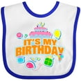 thumbnail image 3 of Inktastic It's My Birthday Boys or Girls Baby Bib, 3 of 4