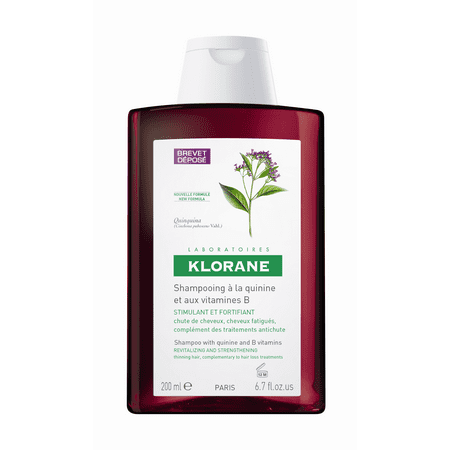 Klorane Shampoo with Quinine and B Vitamins, 6.7
