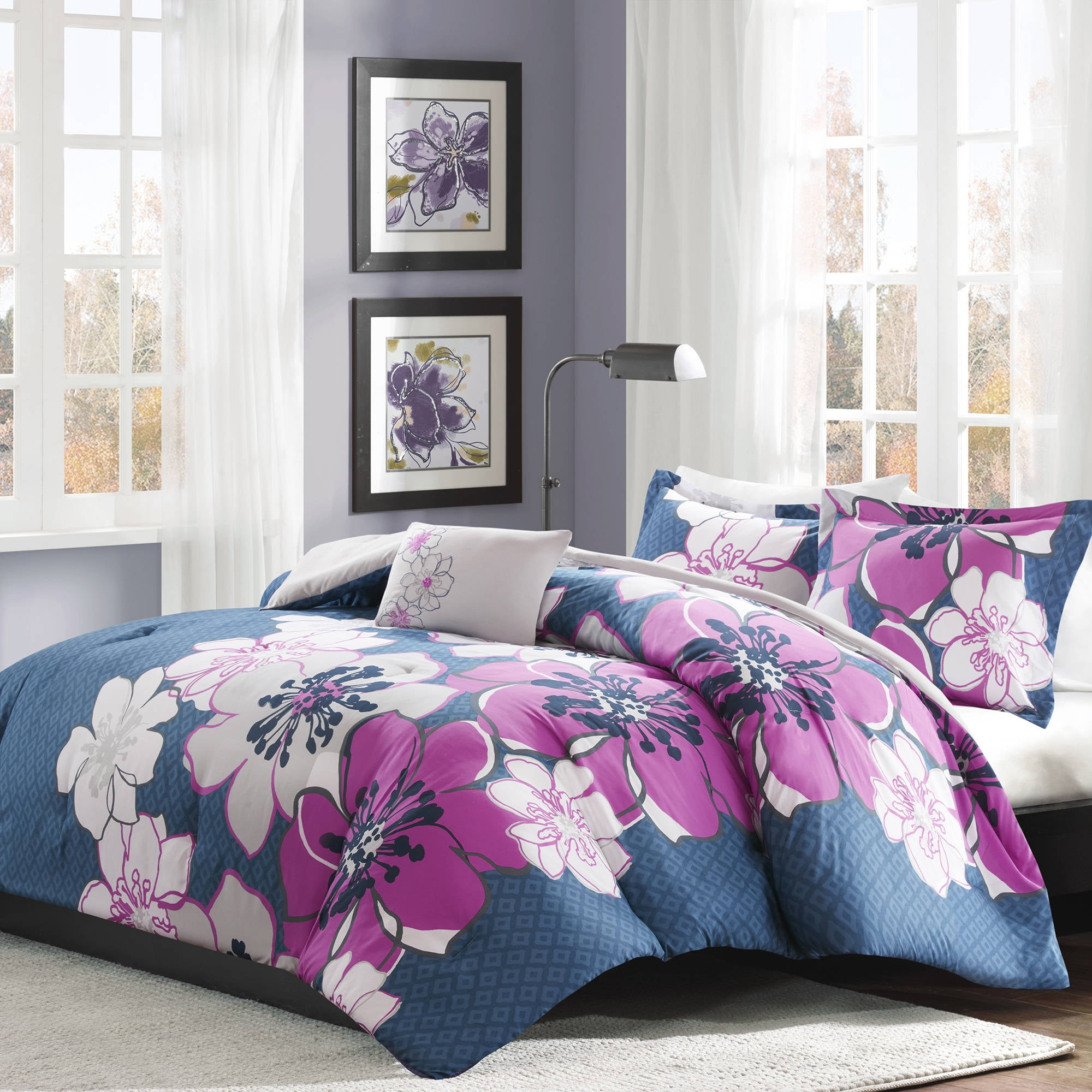 Home Essence Teen Kelly Printed Bedding Comforter Set - Walmart.com