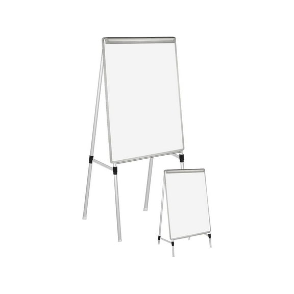 HITOUCH BUSINESS SERVICES Dry Erase Easel Silver Steel 28841-US/CC