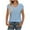 Light Blue, variant on AherBiu Summer Vests for Women Knitted V Neck Sleeveless Casual Loose Pullover Sweater Tops Blouse