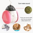 thumbnail image 3 of Funny cat interactive toy, tumbler, cat toy, leaky toy with funny cat stick pink, 3 of 5