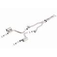 thumbnail image 1 of Borla Exhaust System Kit 140646 ATAK Series Cat Back System; T-304 Stainless Steel; 3 Inch Pipe Diameter; Dual Exhaust With Dual Exit; Dual Split Rear Exit; Reuses Factory Tip, 1 of 2