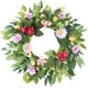 thumbnail image 2 of Flores artificiales, flores falsas, primavera 2025, nuevo estilo, cadena de imitación, colgante, decoración de escena de boda, decoración de puerta, colgante de pared, 50 x 50 cm, flores de imitación,, 2 of 9