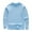 Blue, variant on XBASW Baby Toddler Kids Thermal Underwear Tops for Boys Girls Spring Fall Base Layer Bottoming Shirt Turtleneck Sweater for 2-10 Years