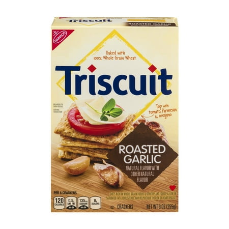 UPC 044000027995 product image for Nabisco Triscuit Roasted Garlic Crackers, 9 oz | upcitemdb.com