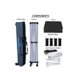 thumbnail image 3 of King Canopy Festival 10'x10' Instant Pop up Canopy with Weight Bags, 1-Inch Steel Frame, Black, 3 of 4