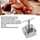 thumbnail image 4 of Cortador De Arcilla De Acero Inoxidable, émbolo Con Resorte, Molde Para Pasteles De Acero Inoxidable Para Bricolaje, Molde Cortador De Arcilla Con émbolo Con Resorte De Acero, 4 of 7