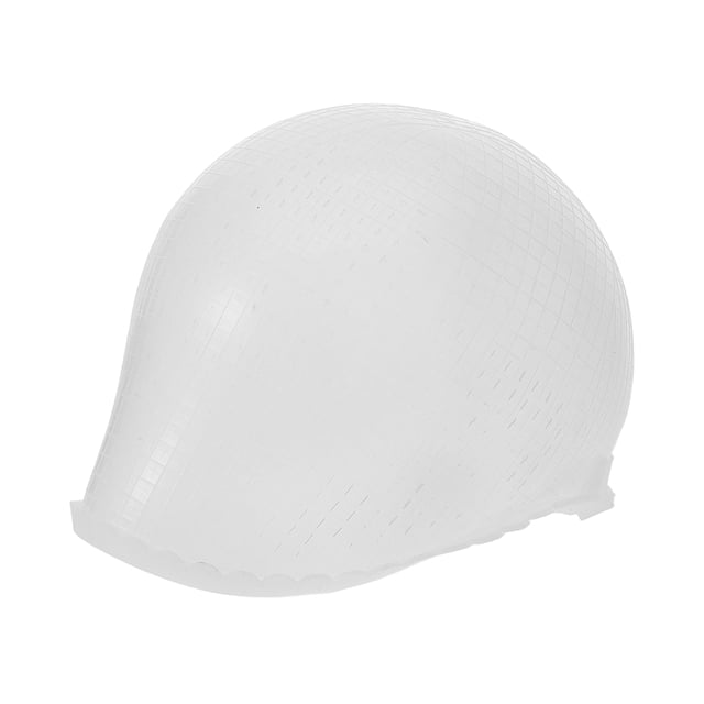 OUNONA Hair Dyeing Tools Silicone Hair Dyeing Cap Professional Style With Cross Hole Design 1Pcs