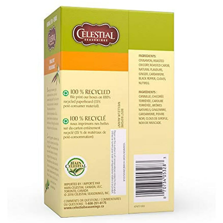 Celestial Seasonings Bengal Spice Herbal Tea 20 ct
