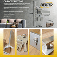 thumbnail image 3 of Cerradura Dexter Chapa Alta Seguridad Cilindro 70 Mm 6557 Dexter 6557, 3 of 4