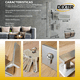 thumbnail image 3 of Cerradura Dexter Chapa Alta Seguridad Cilindro 70 Mm 6557 Dexter 6557, 3 of 4
