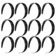 thumbnail image 5 of 12 Uds. Diademas en blanco sin dientes, diademas lisas, Material de aro para el cabello DIY, bandas para el cabello DIY, 5 of 6