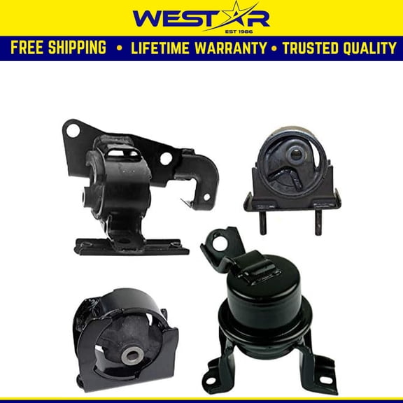 Fits 2001-2003 Toyota RAV4 2.0L Engine Motor & Trans Mount Set 4pcs : A7271, A7246, A62010, A4265
