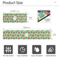 thumbnail image 3 of Yayeee Faucet Mat for Kitchen Sink 30" Diatomite Long Splash Guard Pad, Cute Monsters Pattern, 2 Pack, 3 of 7