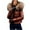Brown, variant on Women Winter Warm Down Jacket Thick Slim Flash Coat Outdoor Faux Fur Hood Parka Short Slim Puffer Jacket Orange XXL