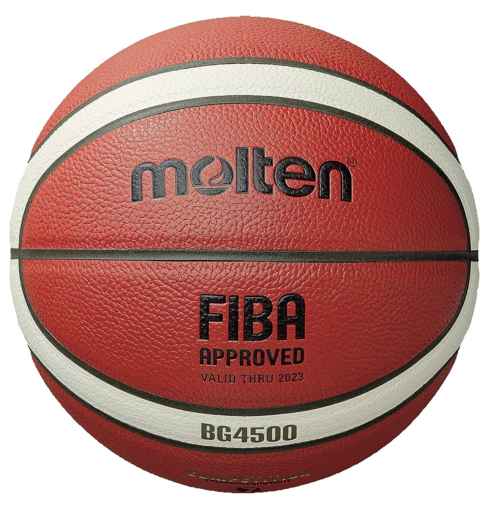 ZRQarq BG Series Composite Basketball, FIBA Approved - BG4500, Size 7, 2- Tone (B7G4500)