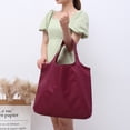 thumbnail image 4 of Happy Date Reusable-Grocery-Bags-Foldable-Machine-Washable-Reusable-Shopping-Bags-Colorful Large Folding Reusable Bags Totes Storage Bag Sturdy Lightweight Polyester Fabric, 4 of 8