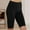 Black, variant on JJHGVB Shorts for Women Yoga Shorts Women Sport Yoga Solid Mid Thigh Stretch Cotton High Waist Comfort Pocket Active Short Leggings High Waisted Pants Summer Pants Black L