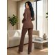 thumbnail image 3 of Conjunto de Suéter y Pantalón Acanalado Diseño Elegante y Versátil para Mujer, 3 of 5