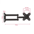 thumbnail image 2 of TV Wall Mount Articulating LCD Monitor Full Motion 15 Inch Extension Arm Tilt Swivel for Most 13 to 32 Inch LED TV, 2 of 5
