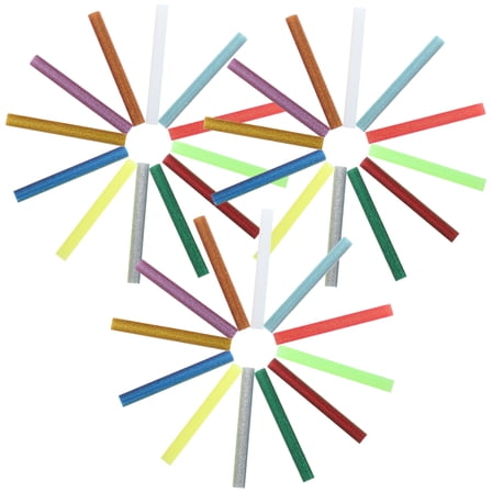 HOMEMAXS 36 Pcs Sticks Glue Mini Glue Sticks Hot Melt Glue Stick 10.00X1.10X1.10CM