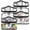 Toy Bags, variant on 4 Pack Clear PVC Makeup Bag, Waterproof TSA Approved Travel Toiletry Bag for Women Men