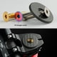 thumbnail image 2 of Tapa Superior de Dirección de Fibra de Carbono para Bicicleta, 28,6 mm, 1 1/8 Pulgadas, Tubo de Dirección, Cubierta de la Tapa de Dirección, Perno de Titanio Brillante., 2 of 6
