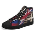 thumbnail image 6 of Christian Cross Hawaii High Top Canvas Shoes Sneakers Black Size 5, 6 of 7