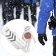 thumbnail image 3 of Guantes de montar DYNWAVEMX Guantes de cuero de invierno impermeables térmicos para conducir Blanco, 3 of 8