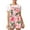 Pink jumpsuits for women, variant on Gifts Usmixi Jumpsuits for Women Loose Comfy Linen Pleated Wide Leg Casual Button Strap Pocket Short Jumpsuits Summer Formal Flowers Print Square Neck Sleeveless Mini Rompers Green xxl