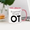 thumbnail image 3 of CafePress - Occupational Therapist OT - 11 oz Ceramic Mug - Novelty Coffee Tea Cup, 3 of 4