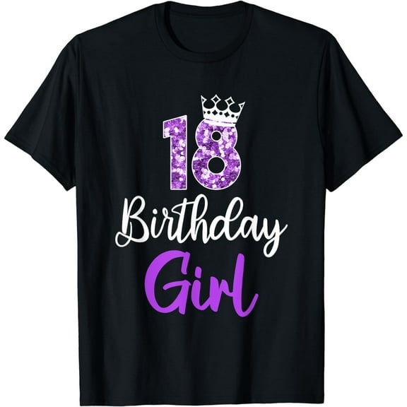 18 Years Girl 18th Birthday Girl 18th Birthday T-Shirt