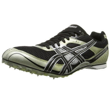 NEW Mens Asics Hyper MD 4 Track & Field Shoes Black / Onyx / Silver Sz 11 (Best Track And Field Shoes)