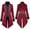 Red, variant on AOOCHASLIY Clearance Men's Coat Windbreaker Gothic Style Jacket Men's Retro Halloween Coat