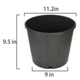 thumbnail image 7 of Planter Nursery Pots, Plastic Plant Flower Pots in Garden Outdoor for Succulents Seedlings Cuttings Transplanting, 7 of 7