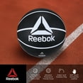 thumbnail image 3 of Reebok Size 6 Basketball with inflatable Pump - Durable Rubber Basketball for Indoor & Outdoor Play, Black – Official Size 6 Basketball for Adults and Teens, 3 of 7