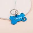 thumbnail image 5 of Dog Tag - Personalized Dog Tag - Dog Tags for Dogs - Dog Name Tags Personalized - Bone Shaped Dog Tag with Hollow Paw Print, 5 of 18