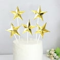 thumbnail image 5 of WORGEOUS 60-Piece Colorful Cake Picks and Cupcake Toppers for Birthday Parties, Weddings, and Dessert Decorations, 5 of 8