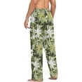 thumbnail image 6 of PISONIC Funny Pajama Pants for Men, Lounge Pants Super Soft Men Pajama Bottoms with Pockets Drawstring, Palm Trees, 6 of 6