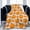 Pumpkin and Autumn Maple Falling Leaves 6, variant on Autumn Pumpkins with Black and White Gingham Throw Blanket Super Soft Lightweight Thanksgiving Day Flannel Blanket for Sofa Couch Bed,Ultra Warm Cozy Blankets for All Seasons 60"X50"
