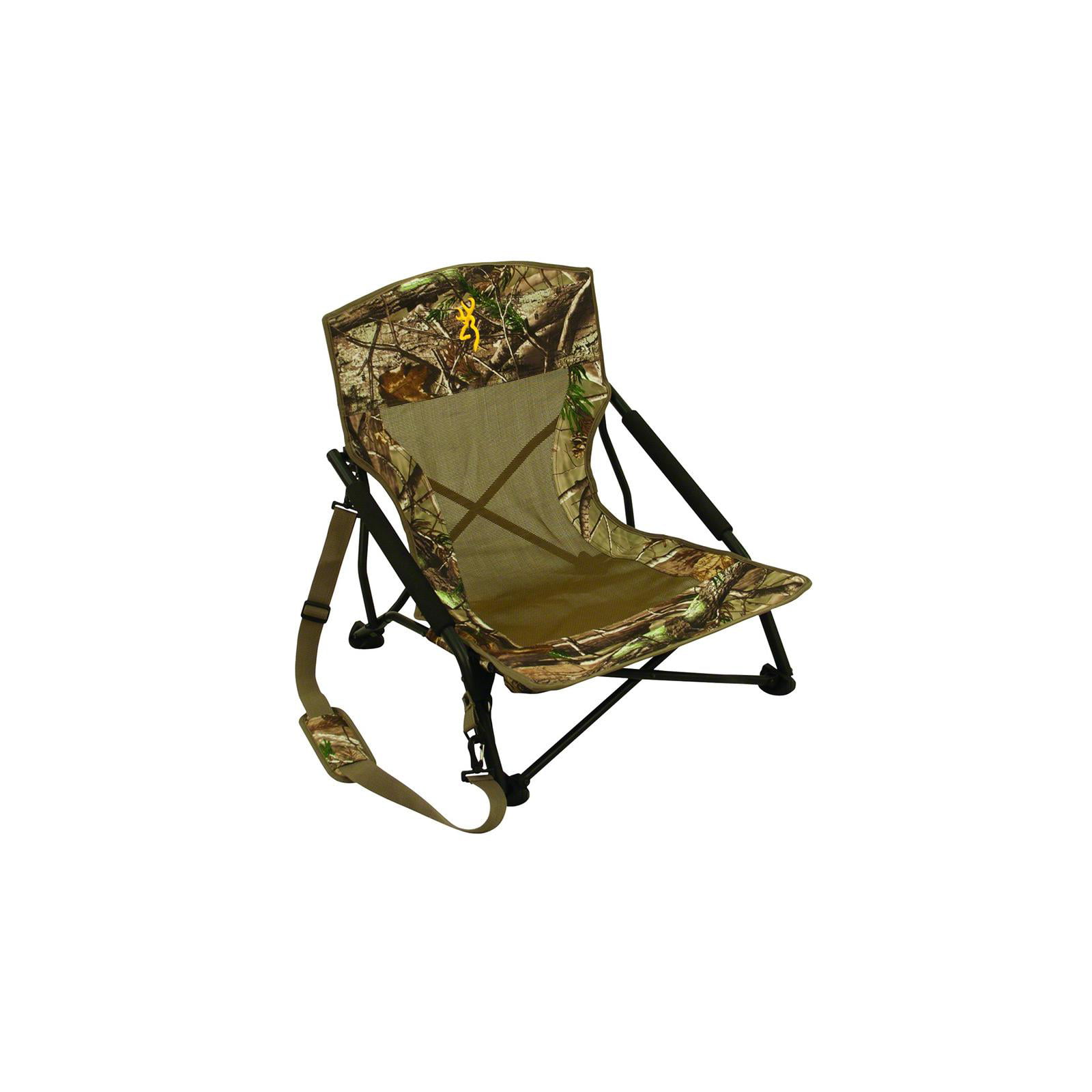 Browning Camping Strutter Stool 20 X 14 24 Camouflage Brown